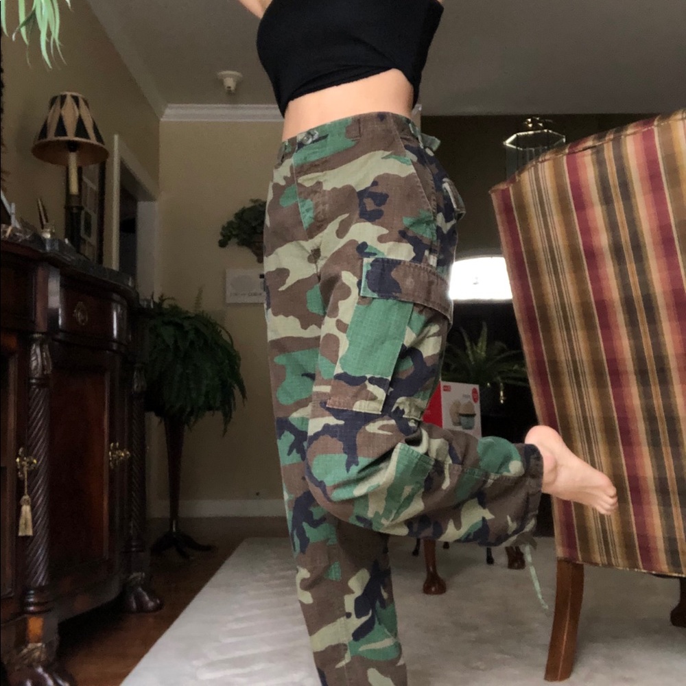 camouflage pants